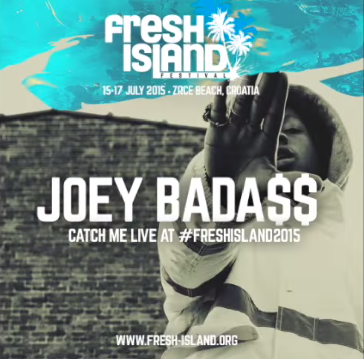 Joey Badass Fresh Island 2015